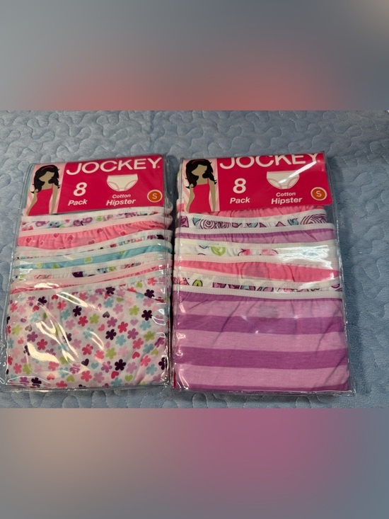 Jockey Other - Jockey Girls' Pink and Purple Cotton Hipster 16-Pack (2 x 8)